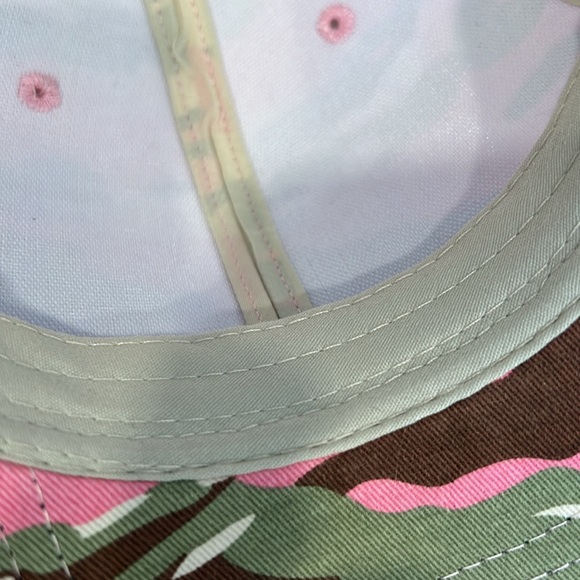 Cotton Denim Ladies Camouflage Cap NEW - Picture 8 of 8